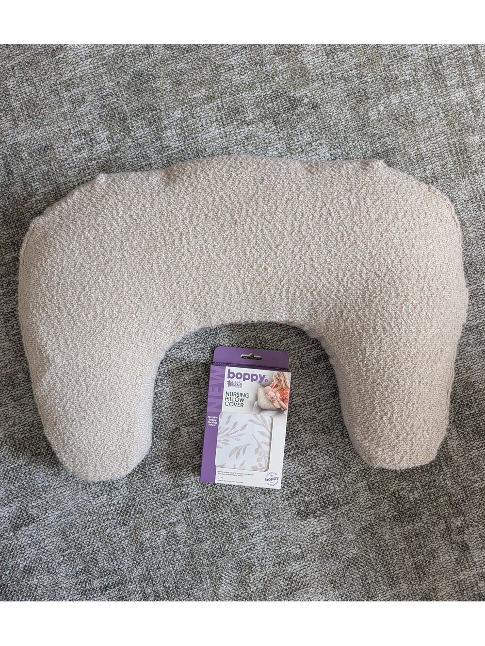 Bobby Luxe Nursing Pillow and NWT Boppy Cover